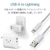 エレコム｜充電 Lightningケーブル 2m MFi認証（ホワイト）｜MPA-UAL20WH