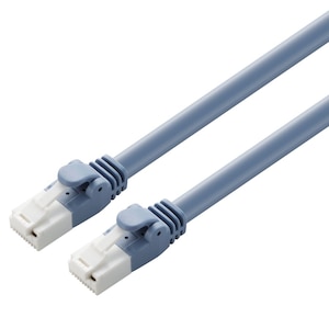 エレコム｜Cat6A LANケーブル 100m（ブルー）｜LD-GPAT/BU100RS