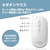 �G���R���b���C�����X�}�E�X ���� Bluetooth �É� 4�{�^�� �y�� ���^ ���E�Ώ́i�z���C�g�j�bM-TM10BBWH