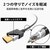 �G���R���bHDMI�P�[�u�� Premium 1.5m 4K 60P �����b�L (�^�C�vA�E19�s�� - �^�C�vA�E19�s��) �C�[�T�l�b�g�Ή� ���炩�i�u���b�N�j�bCAC-HDPY15BK