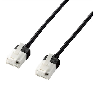 �G���R���bLAN�P�[�u�� CAT6A �X�[�p�[�X���� �ܐ܂�h�~ 10m�i�u���b�N�j�bLD-GPASST/BK100