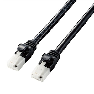 エレコム｜LANケーブル CAT6A 爪折れ防止 7.0m（ブラック）｜LD-GPAT/BK70
