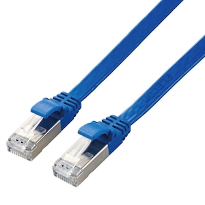 �G���R���bLAN�P�[�u�� CAT7���� �t���b�g 5.0m�i�u���[�j�bLD-TWSF/BU5