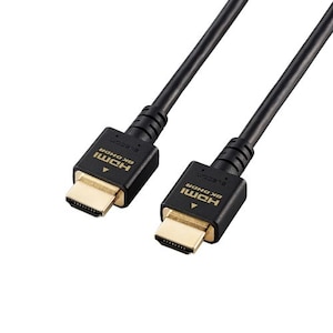 �G���R���bHDMI�P�[�u�� Ultra High Speed HDMI 1m 8K 60p / 4K 120p �����b�L �y PC Nintendo Switch PS5 PS4 ���Ή��z (�^�C�vA�E19�s�� - �^�C�vA�E19�s��) HDMI2.1 �C�[�T�l�b�g�Ή� RoHS�w�ߏ��� HEC eARC�Ή��bGM-DHHD21E10BK