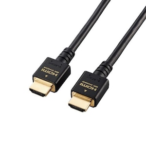 �G���R���bHDMI�P�[�u�� Ultra High Speed HDMI 1.5m 8K 60p / 4K 120p �����b�L �y PC Nintendo Switch PS5 PS4 ���Ή��z (�^�C�vA�E19�s�� - �^�C�vA�E19�s��) HDMI2.1 �C�[�T�l�b�g�Ή� RoHS�w�ߏ��� HEC eARC�bGM-DHHD21E15BK