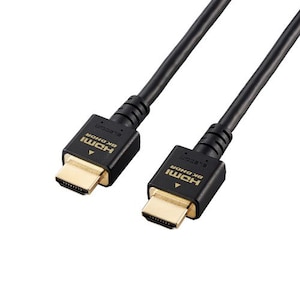 �G���R���bHDMI�P�[�u�� Ultra High Speed HDMI 2m 8K 60p / 4K 120p �����b�L �y PC Nintendo Switch PS5 PS4 ���Ή��z (�^�C�vA�E19�s�� - �^�C�vA�E19�s��) HDMI2.1 �C�[�T�l�b�g�Ή� RoHS�w�ߏ��� HEC eARC�Ή��bGM-DHHD21E20BK