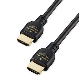 �G���R���bHDMI�P�[�u�� Premium HDMI 2m 4K 60P �����b�L �y TV �v���W�F�N�^�[ Nintendo Switch PS5 PS4 ���Ή��z (�^�C�vA�E19�s�� - �^�C�vA�E19�s��) �C�[�T�l�b�g�Ή� RoHS�w�ߏ��� HEC ARC�Ή� �u���b�N�bGM-DHHDPS14E20B