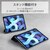 エレコム｜iPad Air 11インチ M2 (2024) / iPad Air 10.9インチ(第5世代・2022/第4世代・2020年)用 ケース レザー カバー 手帳型 ApplePencil収納 スリープ対応 マグネット フラップ 抗菌 軽量（ブラック）｜TBWA20MWVPFBK