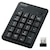 エレコム｜ワイヤレステンキー 無線 USB接続 抗菌 静音 メンブレン（ブラック）｜TK-TDM022SKBK