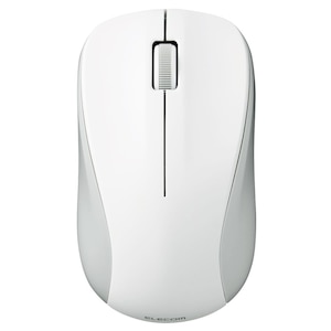 �G���R���b���C�����X�}�E�X Bluetooth IR LED 3�{�^�� M�T�C�Y �R�ہi�z���C�g�j�bM-BY11BRKWH