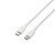 �G���R���bType-C�P�[�u�� USB C to C 2m PD 60W �f�����ɂ��� �V���R���f�� ���炩���i�z���C�g�j�bMPA-CCSS20WH