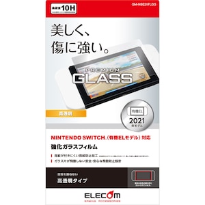 �G���R���bNintendo Switch �L�@EL���f����p �t���ی�K���X�t�B���� �������bGM-NSE21FLGG