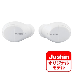 エレコム｜完全ワイヤレス Bluetoothイヤホン（ホワイト）【Joshinオリジナル】｜LBT-TWS12WH/J