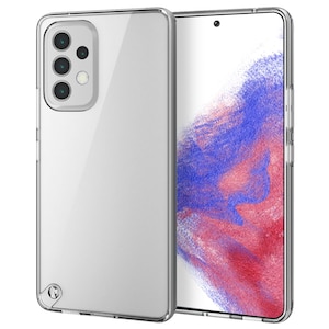 �G���R���bGalaxy A53 5G�iSC-53C/SCG15�j�p �n�C�u���b�h�P�[�X �X���� �p�G�A�N�b�V���� �ϏՌ� �ɂݐ݌v�i�N���A�j�bPM-G224HVCKCR