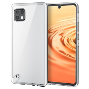 �G���R���bAQUOS sense6s(SHG07)/sense6(SH-54B/SHG05)�p �n�C�u���b�h�P�[�X �X���� �p�G�A�N�b�V���� �X�g���b�v�z�[���t �ɂݐ݌v�i�N���A�j�bPM-S221HVCKCR