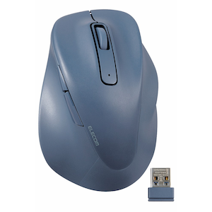 �G���R���b���C�����X�}�E�X 2.4GHz �É� 5�{�^�� �E���p L�T�C�Y�i�u���[�j�bM-XGL30DBSKBU