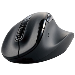 エレコム｜ワイヤレスマウス Bluetooth5.0/2.4GHz 静音 8ボタン 右手専用 Mサイズ｜M-XGM50MBSKBK