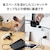 エレコム｜USB Type-C 充電器 PD対応 最大出力20W Type-C×2 スイングプラグ 小型 軽量 ACアダプター（ブラック）｜MPA-ACCP35BK