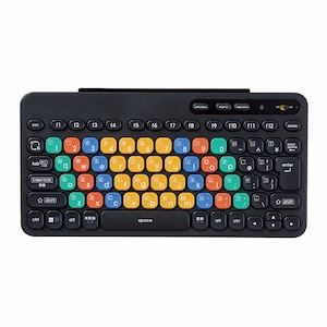 エレコム｜Bluetooth 5.1 はじめてのキーボード KEY PALETTO｜TK-FS10BMKBK