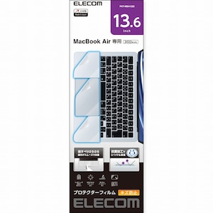 �G���R���bMacBook Air 13.6�C���`(M3 2024 / M2 2022)�p �g���b�N�p�b�h �p�[�����X�g �ی�t�B�����bPKT-MBA1322