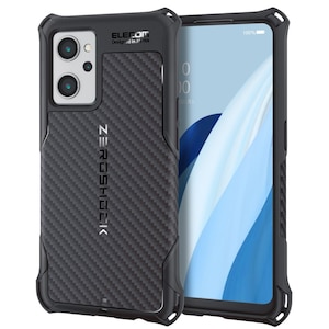 �G���R���bOPPO Reno7 A(OPG04)�p �n�C�u���b�h�P�[�X �ϏՌ� �Ռ��z�� �X�g���b�v�z�[���t ZEROSHOCK�i�u���b�N�j�bPMWO221ZEROGBK