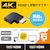 �G���R���bHDMI L�� �ϊ� �A�_�v�^ �E���� 90�x HDMI�P�[�u�� ���� �R�l�N�^ 4K 60p �����b�L�bAD-HDAABS03BK