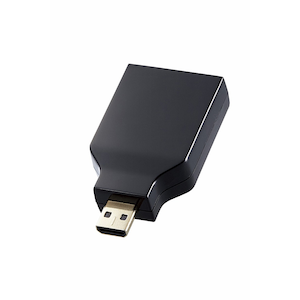 �G���R���bHDMI - HDMI Micro(�^�C�vD)�ϊ��A�_�v�^ 4K 60P �X�����R�l�N�^�[�bAD-HDADS3BK