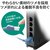 �G���R���bLAN�P�[�u�� Cat6A���� 5m �X���� �^�e�X�C���O�~���R�X�C���O 10Gbps �X�g���[�g �ܐ܂�h�~ �C�[�T�l�b�g�P�[�u���i�u���[�j�bLD-GPATWV/BU50