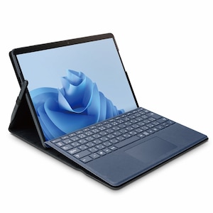 �G���R���bSurface Pro ��11���� / 10 / 9 / 9 With 5G �p �P�[�X �\�t�g���U�[ �J�o�[ �t���b�v �}�O�l�b�g�J�� 3�A���O�� �X�^���h�@�\ �Ռ��z�� �y���z���_�[�t �L�[�{�[�h���[�� (�u���b�N)�bTB-MSP9PLF2BK