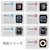 �G���R���b�A�b�v���E�H�b�` �o���h Apple Watch SE ( ��2���� / ��1���� ) / Series 9 / 8 / 7 / 6 / 5 / 4 / 3 / 2 / 1 [ 41mm 40mm 38mm ] �t�@�u���b�N �ʃt�@�X�i�[�� �x���g �u���b�N�bAW-41BDFBBK
