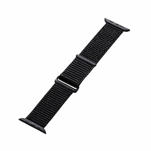 �G���R���b�A�b�v���E�H�b�` �o���h Apple Watch Ultra 2/ Ultra/ SE ( ��2���� / ��1���� ) / Series 9/ 8/ 7/ 6/ 5/ 4/ 3/ 2/ 1 [ 49mm 45mm 44mm 42mm ] �t�@�u���b�N �ʃt�@�X�i�[�� �x���g �u���b�N�bAW-45BDFBBK