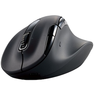 エレコム｜ワイヤレスマウス Bluetooth5.0/2.4GHz 静音 8ボタン 右手専用｜M-XGXL50MBSKBK