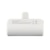 エレコム｜モバイルバッテリー 5000mAh 小型 最大15W 入力( Type-C ×1) 入出力コネクター内蔵( Type-C ×1) 直挿し（シルバーホワイト）｜DE-C43L-5000SWH