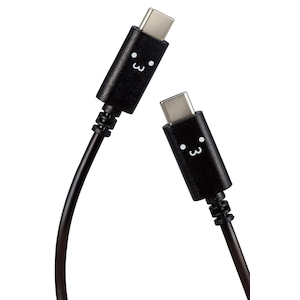�G���R���bType-C �P�[�u�� USB C to C 2m PD 60W�i���낿���(�u���b�N�~�z���C�g)�j�bMPA-CCF20BF