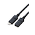 エレコム｜USB3.2(Gen1)延長ケーブル USB Type C 1m (ブラック)（ブラック）｜USB3-ECC10BK