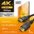 �G���R���bHDMI �P�[�u�� 1m �v���~�A���n�C�X�s�[�h 4K 60Hz Premium HDMI�i�u���b�N�j�bCAC-HDP10BK2