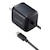 エレコム｜USB Power Delivery 65W AC充電器(Cケーブル一体型/2ｍ)（ブラック）｜ACDC-PD8665BK