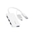 �G���R���bUSB �n�u USB3.1 Gen1 USB-A�R�l�N�^ Type-C �ϊ��A�_�v�^�[�t USB-A�|�[�g �~4 �o�X�p���[ �����^  �P�[�u����10cm�i�z���C�g�j�bU3H-CA4004BWH