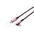 エレコム｜ILMF Hi-Speed USBケーブル(USB Type-C - USB Type-C/認証品/L字) 2m PD 60W（ピンク）｜U2C-CCL20NPN-IL