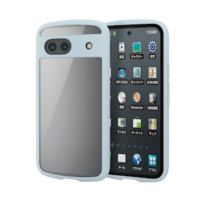 �G���R���bGoogle Pixel 8a�p �P�[�X �n�C�u���b�h �J�o�[ �Ռ��z�� �y�� ���^ TOUGH SLIM LITE�i�u���[�j�bPM-P241TSLFCBU