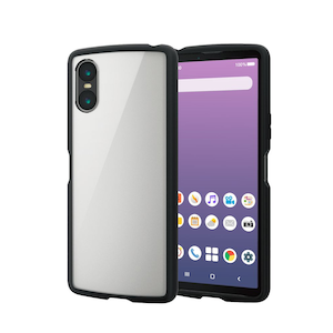 �G���R���bXperia 10 VI�iSO-52E�j�p �P�[�X �n�C�u���b�h �J�o�[ �Ռ��z�� �y�� ���^ �J���������Y�ی�݌v �X�g���b�v�z�[���t �X�g���b�v�z�[���V�[�g�t TOUGH SLIM LITE�i�u���b�N�j�bPM-X241TSLFCBK