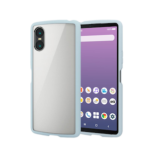 �G���R���bXperia 10 VI�iSO-52E�j�p �P�[�X �n�C�u���b�h �J�o�[ �Ռ��z�� �y�� ���^ �J���������Y�ی�݌v �X�g���b�v�z�[���t �X�g���b�v�z�[���V�[�g�t TOUGH SLIM LITE�i�u���[�j�bPM-X241TSLFCBU