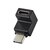 エレコム｜USB-C L字 変換 アダプタ 縦向き ＜ USB Type-C ポート - Type-C プラグ ＞ PD 60W 急速充電 10Gbps高速データ転送 【 MacBook Air Nintendo Switch スマホ タブレット パソコン 等対応 】（ブラック）｜AD-CFCML02BK