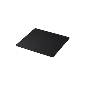 エレコム｜ゲーミングマウスパッド 大型 460×420×4.5mm コントロールタイプ クロス ソフトラバー 一切折り曲げのないフラットパッケージ V custom（ブラック）｜MP-VMP240BK