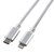 �G���R���b�y�b�g������ł��f�����ɂ����P�[�u�� USB Type-C - Lightning 1.5m mofult�i�z���C�g�j�bPET-CLMT15WH
