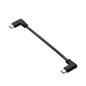 �G���R���bUSB Type-C �P�[�u��  (USB-C to USB-C 0.1m  PD 60W �}���[�d) �y iPhone Android Galaxy Xperia iPad MacBook ���Ή� �z ���o�C���o�b�e���[���� �[�d�P�[�u���i�u���b�N�j�bMPA-CCLL01BK