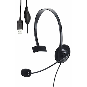 �G���R���b�Ў����^�L���I�[�o�[�w�b�h�Z�b�g USB-A�v���O�bHS-HP14MUBK