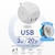 �G���R���bUSB�d���^�b�v(3��/USB A�~2�AC�~1�j�@�z���C�g�bMOT-U14-33WH