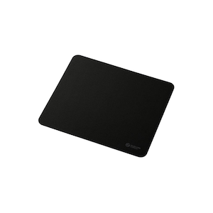 エレコム｜ゲーミングマウスパッド 小型 バランスタイプ 中目クロス 表面 ラバーベース 300×350×2mm（ブラック）｜MP-G09BK