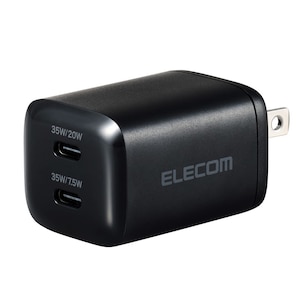 �G���R���bUSB Power Delivery 35W AC�[�d��(USB Type-C�~2)(�u���b�N)�bMPA-ACCP9335BK